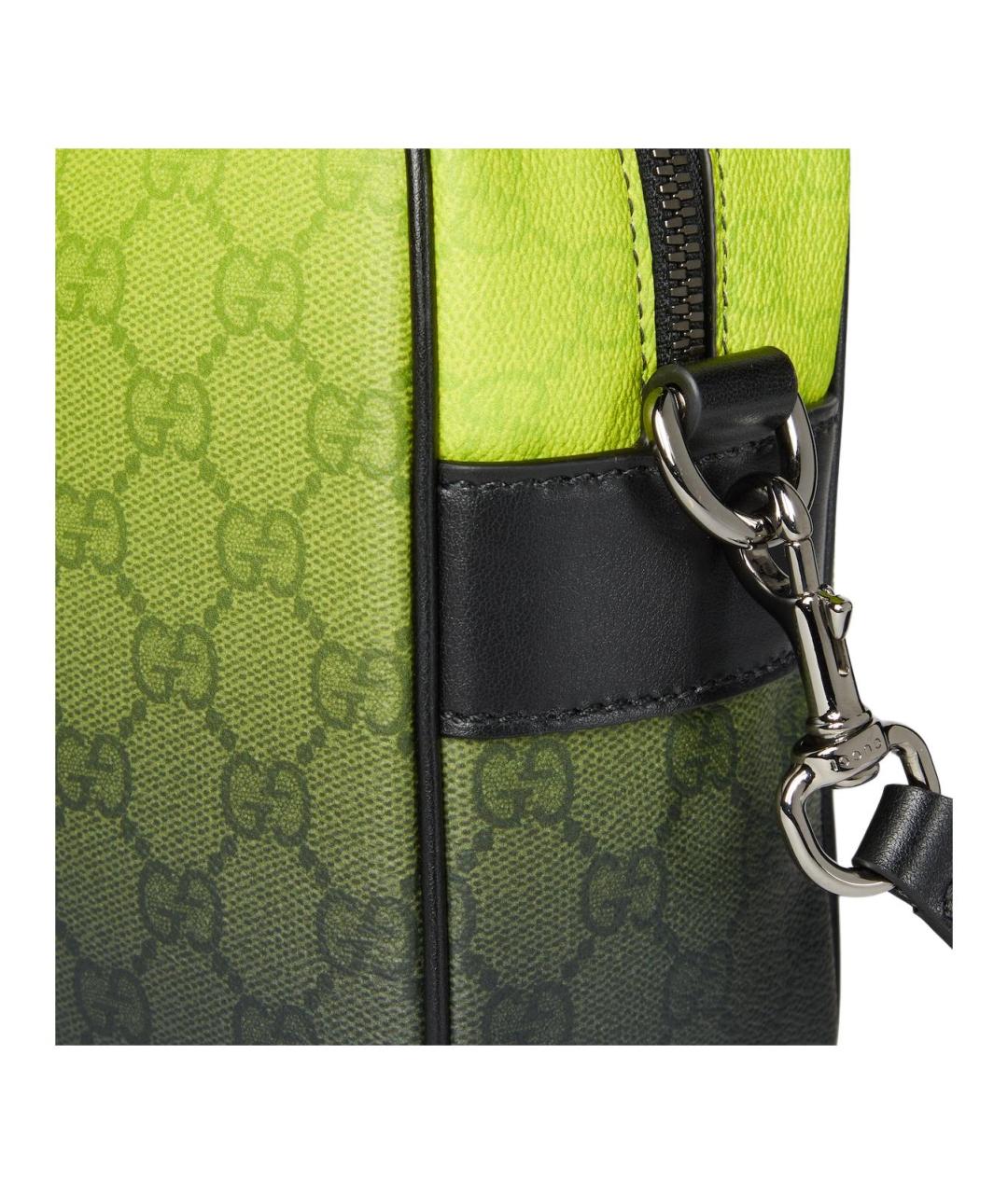 GUCCI Зеленая сумка на плечо, фото 3
