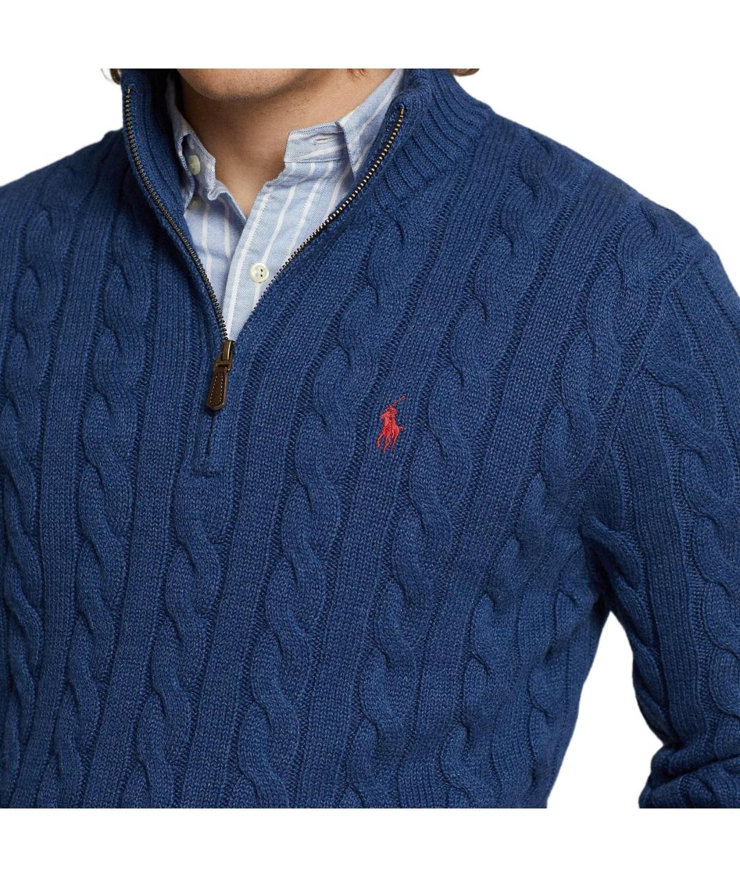 POLO RALPH LAUREN Темно-синий джемпер / свитер, фото 4