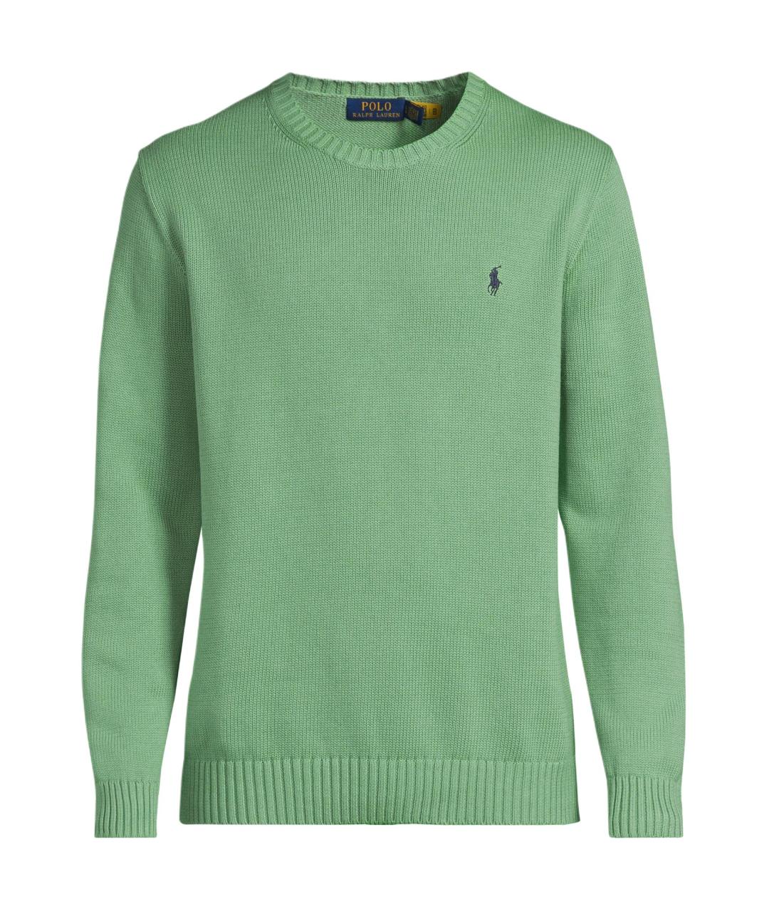 POLO RALPH LAUREN Зеленый джемпер / свитер, фото 1