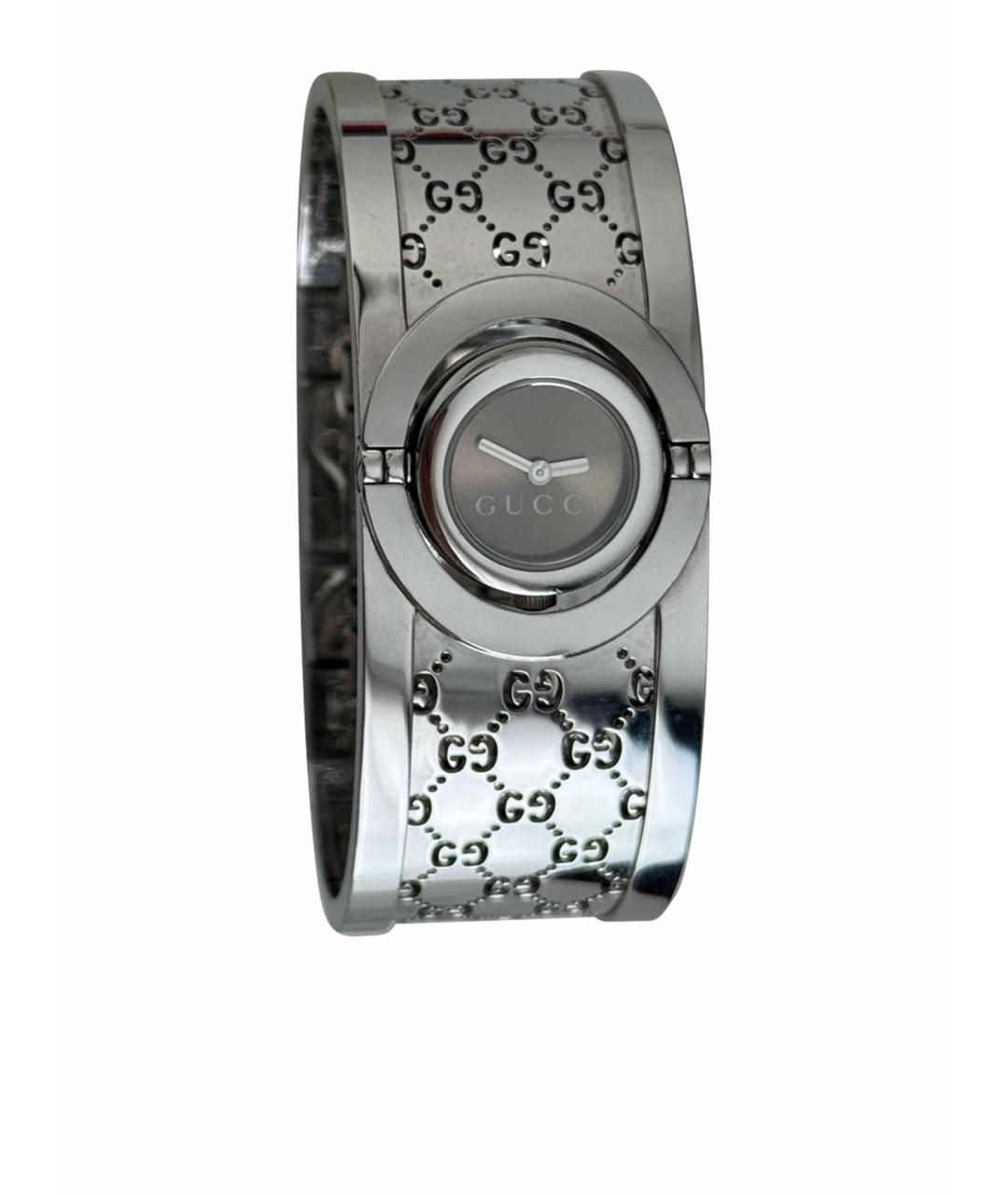 GUCCI Серебряные часы, фото 1