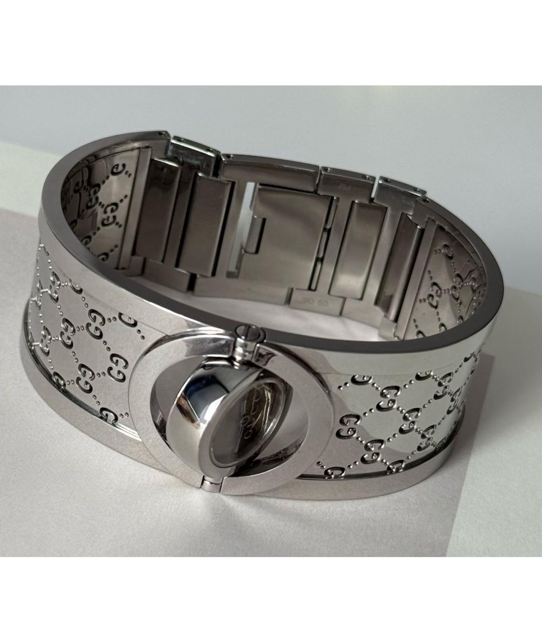 GUCCI Серебряные часы, фото 3