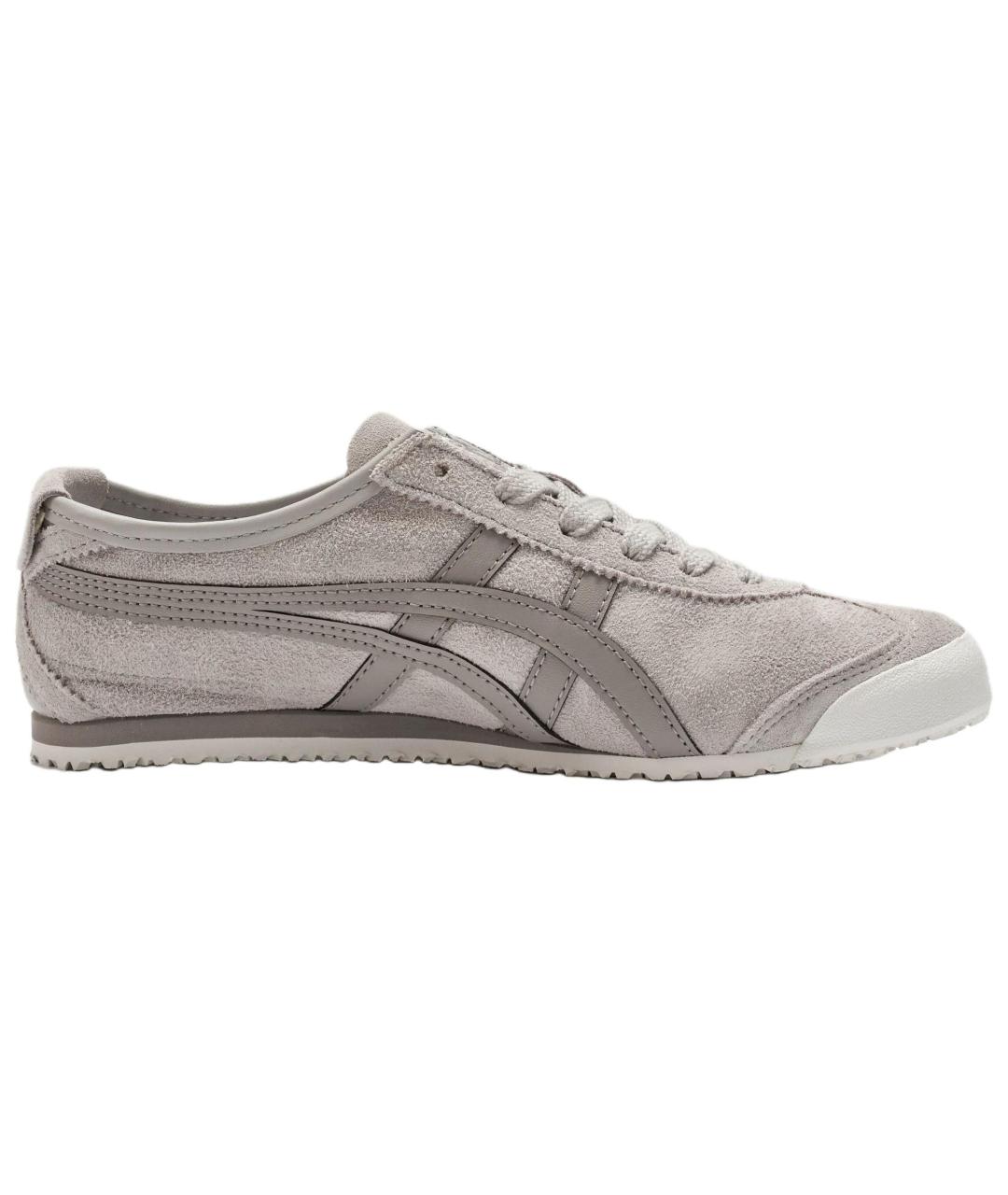 ONITSUKA TIGER Серые кожаные кроссовки, фото 2
