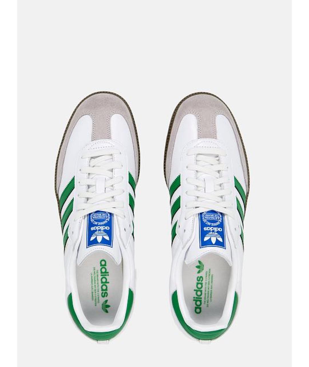 ADIDAS Белые кожаные кроссовки, фото 3