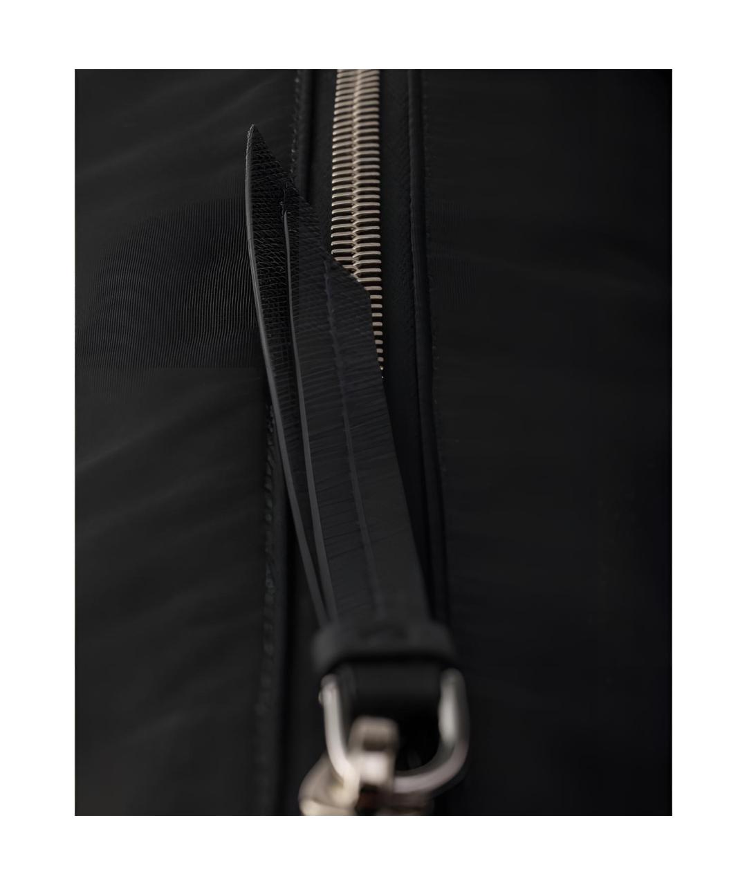 PRADA Черная дорожная/спортивная сумка, фото 5