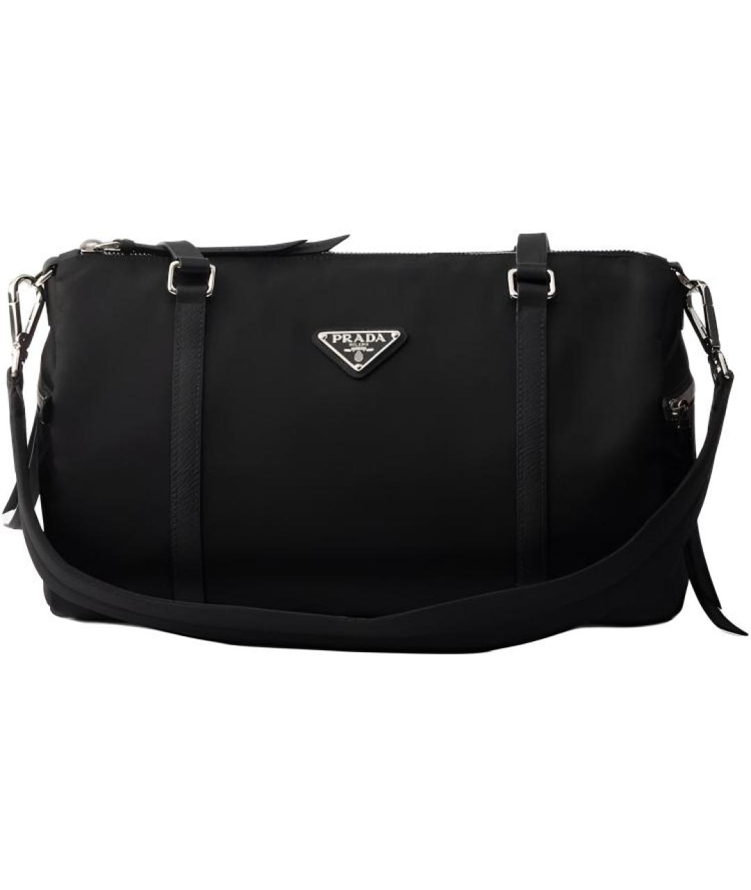PRADA Черная дорожная/спортивная сумка, фото 1