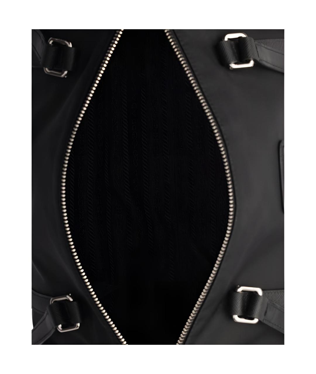 PRADA Черная дорожная/спортивная сумка, фото 4