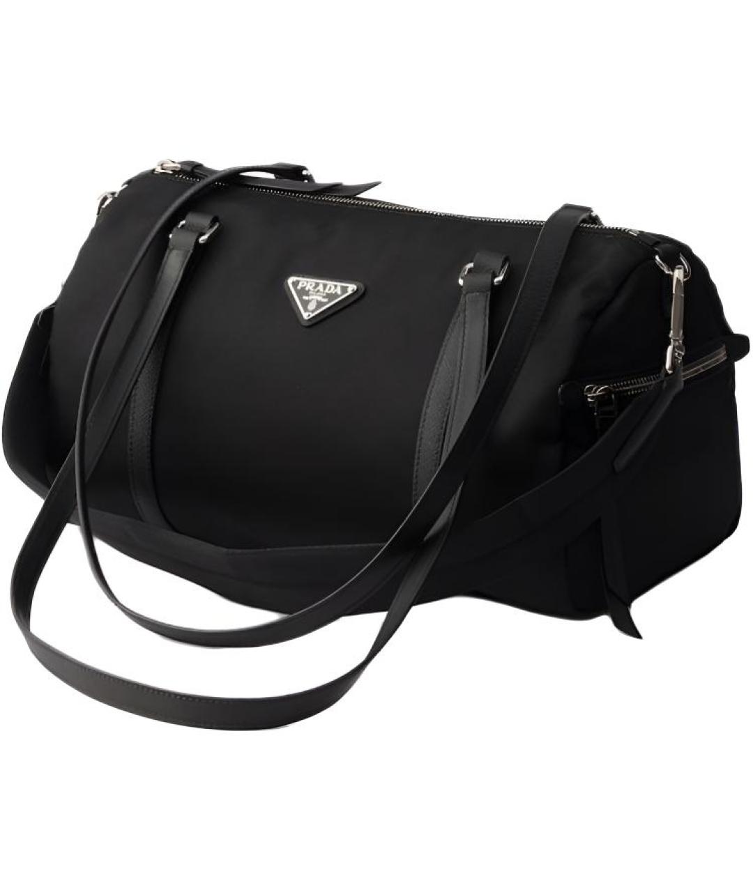PRADA Черная дорожная/спортивная сумка, фото 2