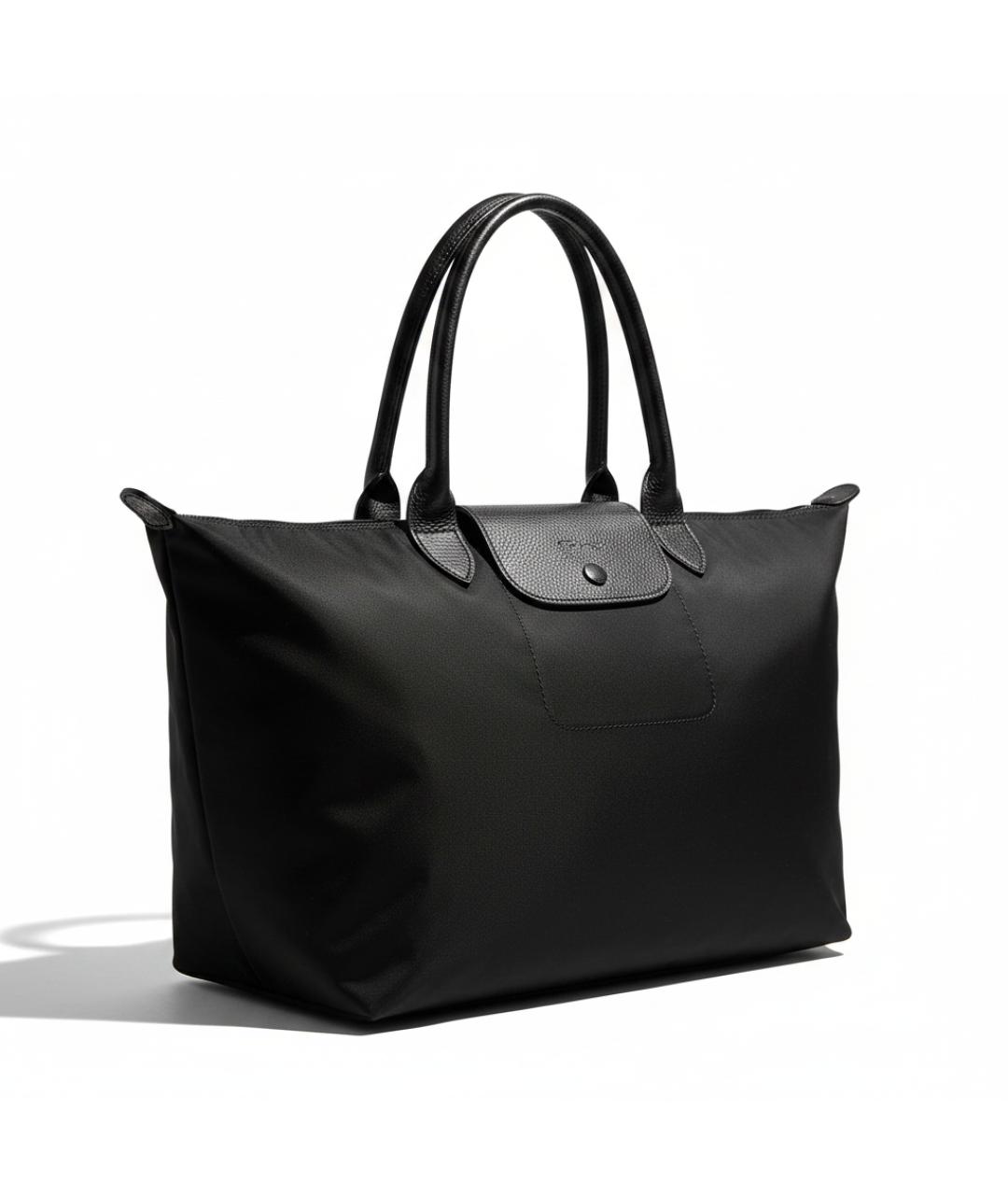LONGCHAMP Черная сумка через плечо, фото 2