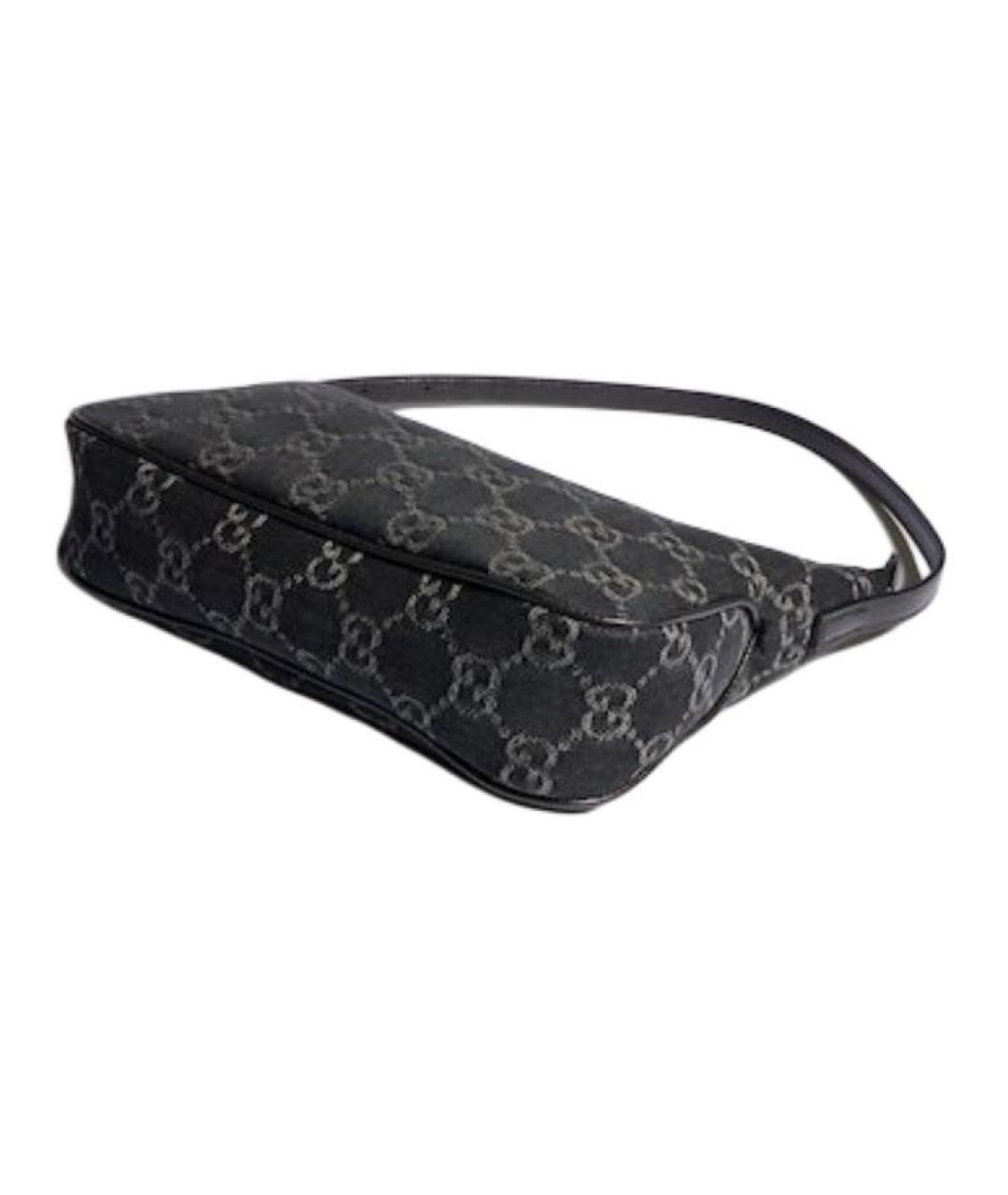 GUCCI Черная канва сумка через плечо, фото 4