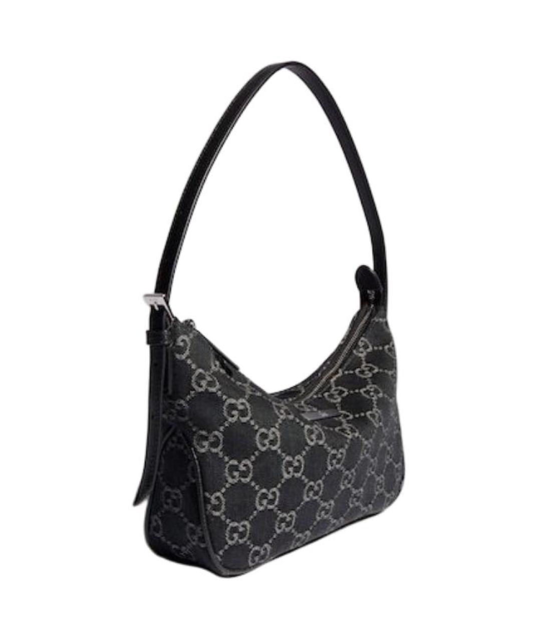GUCCI Черная канва сумка через плечо, фото 2