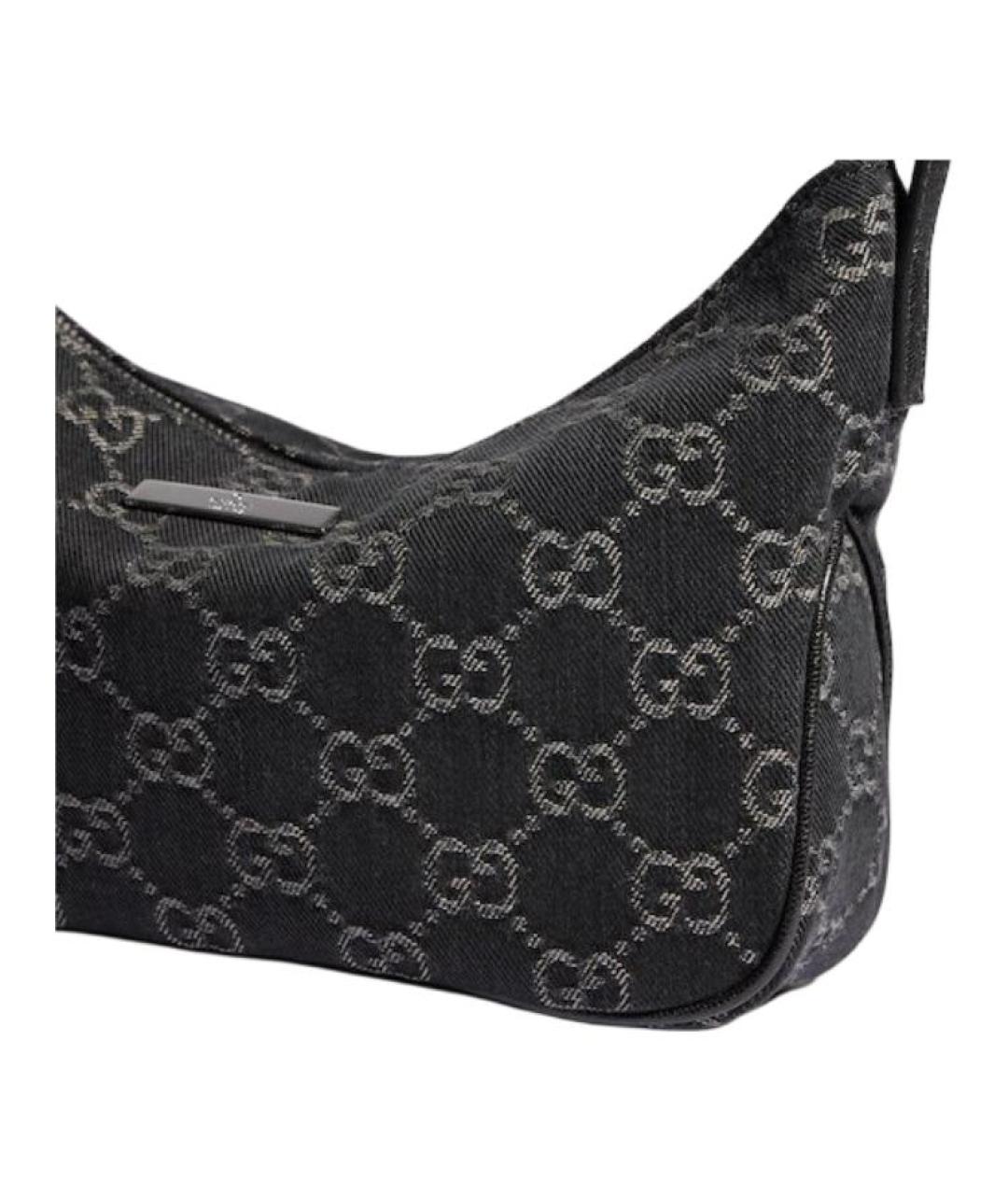 GUCCI Черная канва сумка через плечо, фото 5