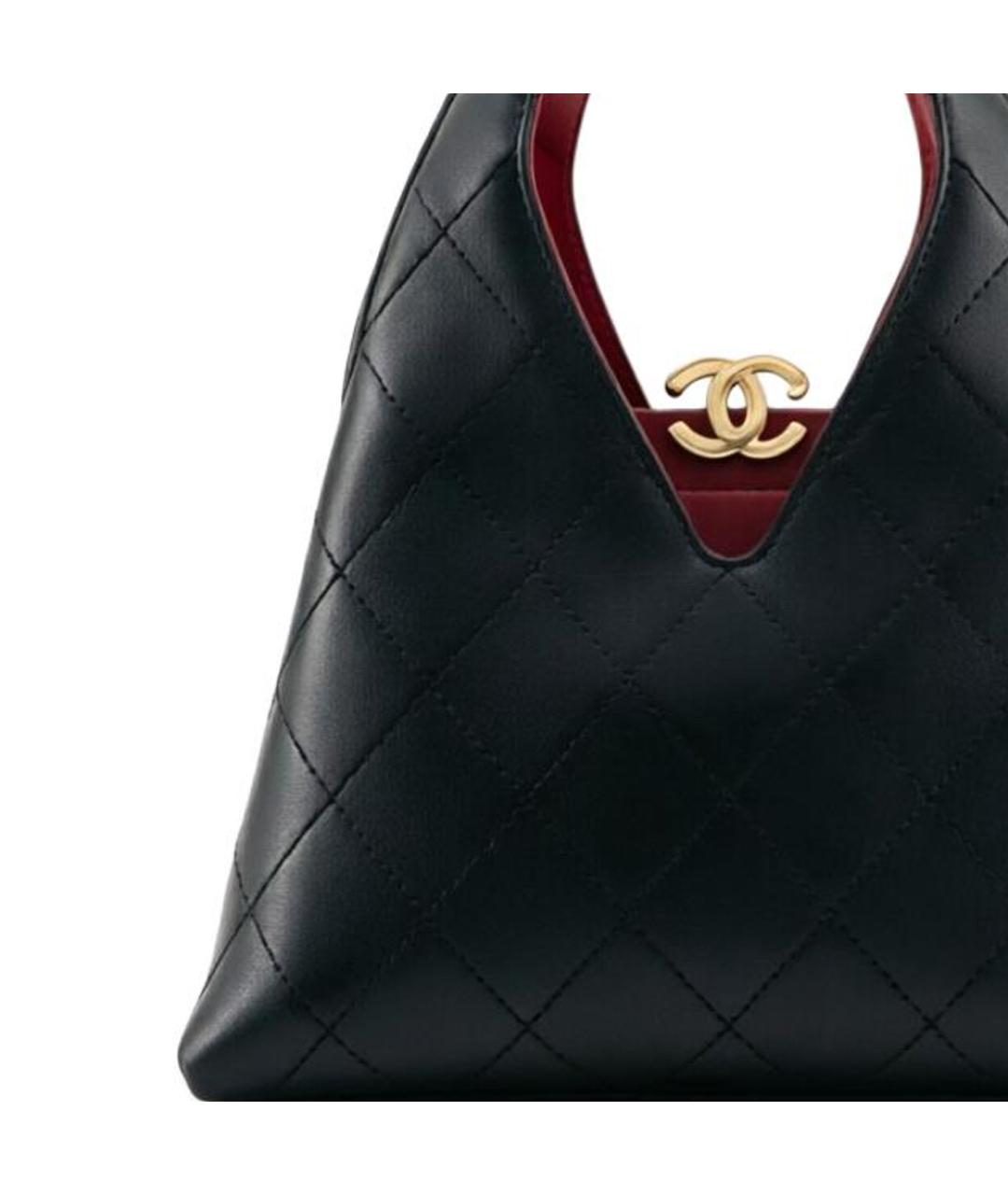 CHANEL Черная сумка через плечо, фото 3