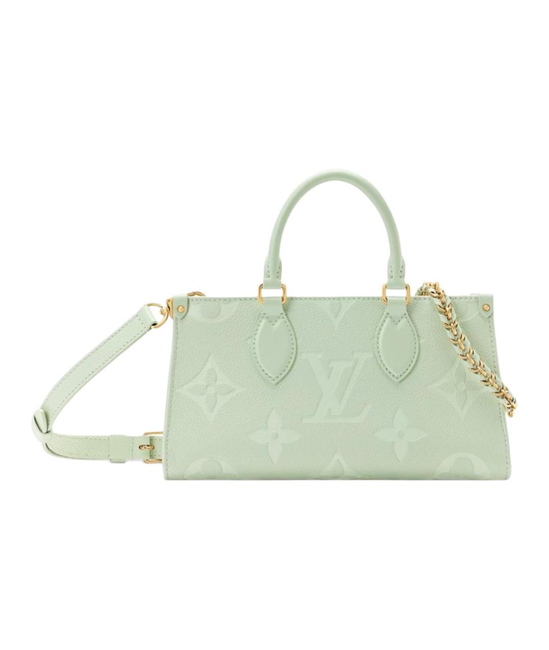 LOUIS VUITTON Салатовая канва сумка через плечо, фото 1