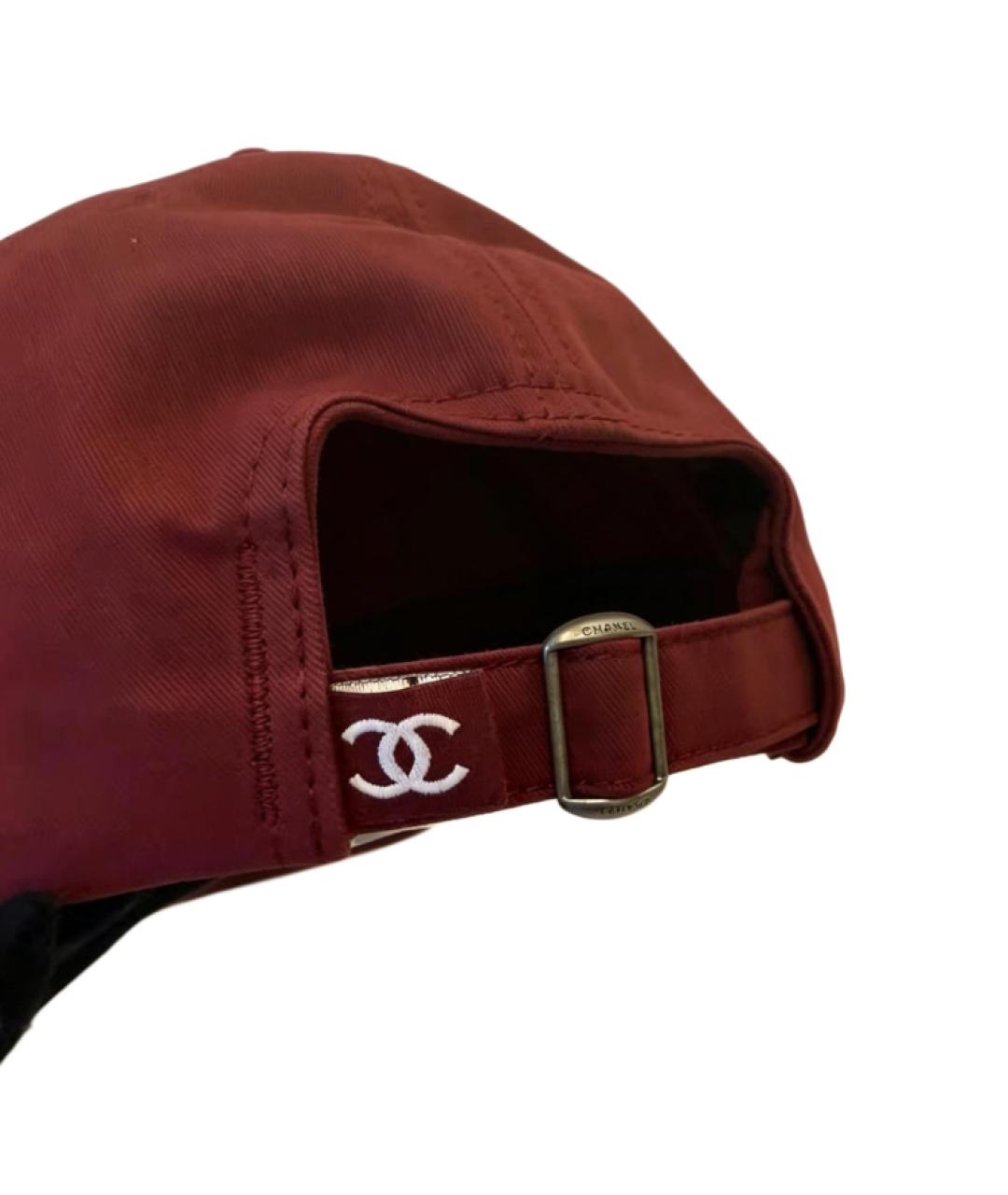 CHANEL Красная кепка, фото 4