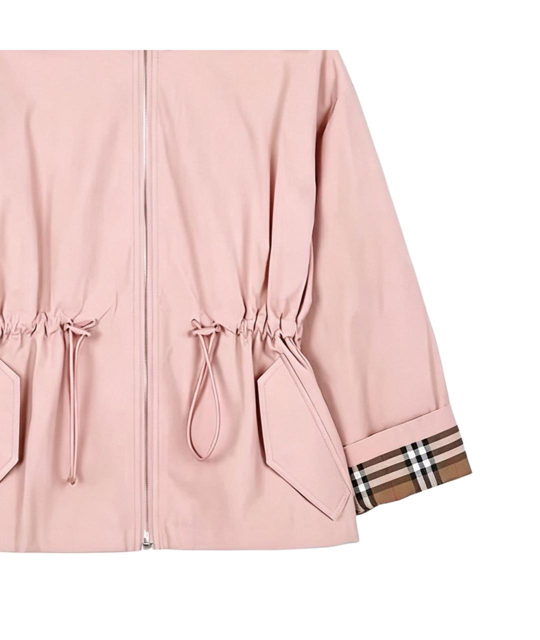 BURBERRY Розовая парка, фото 3