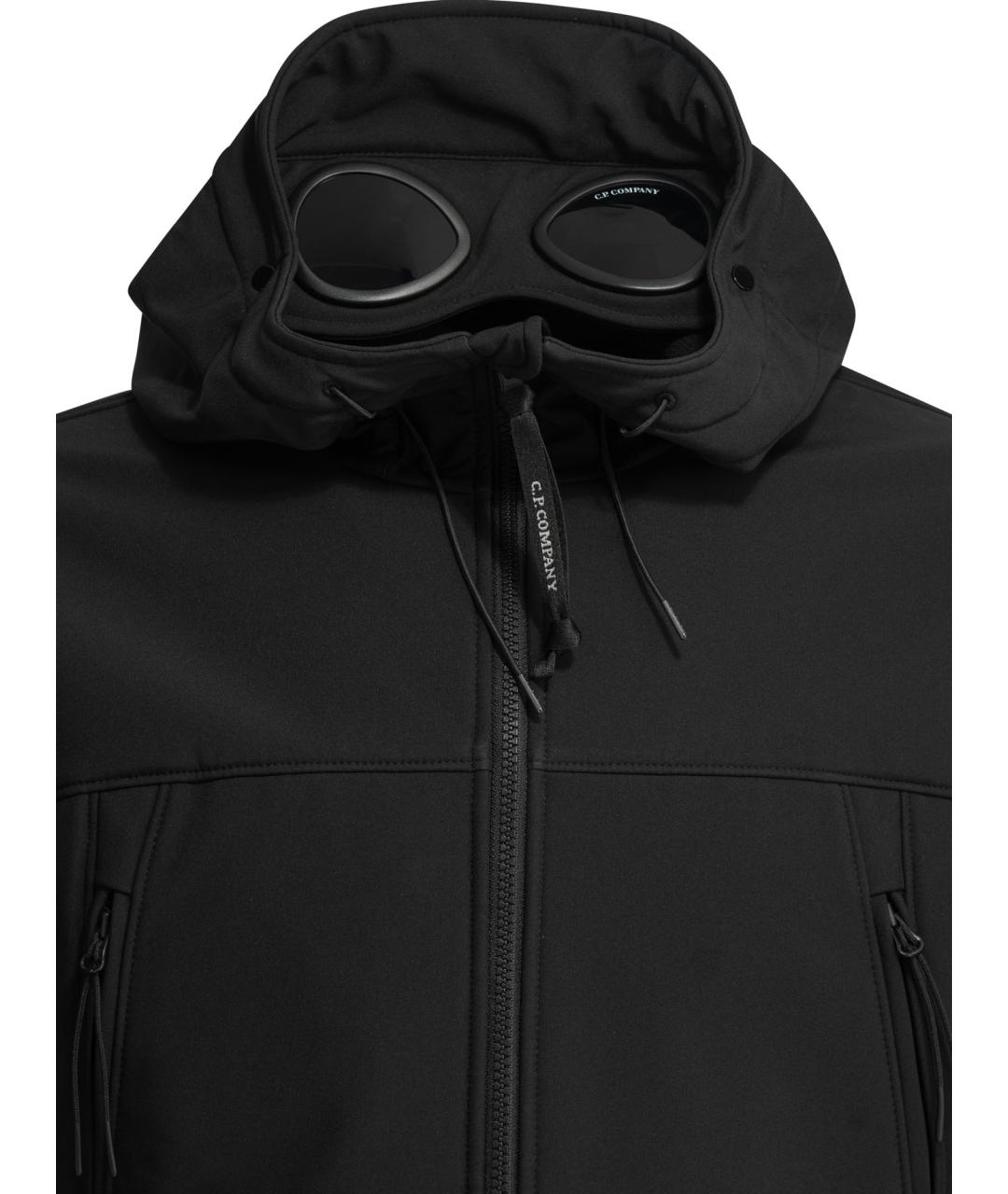 CP COMPANY Черная полиэстеровая куртка, фото 3