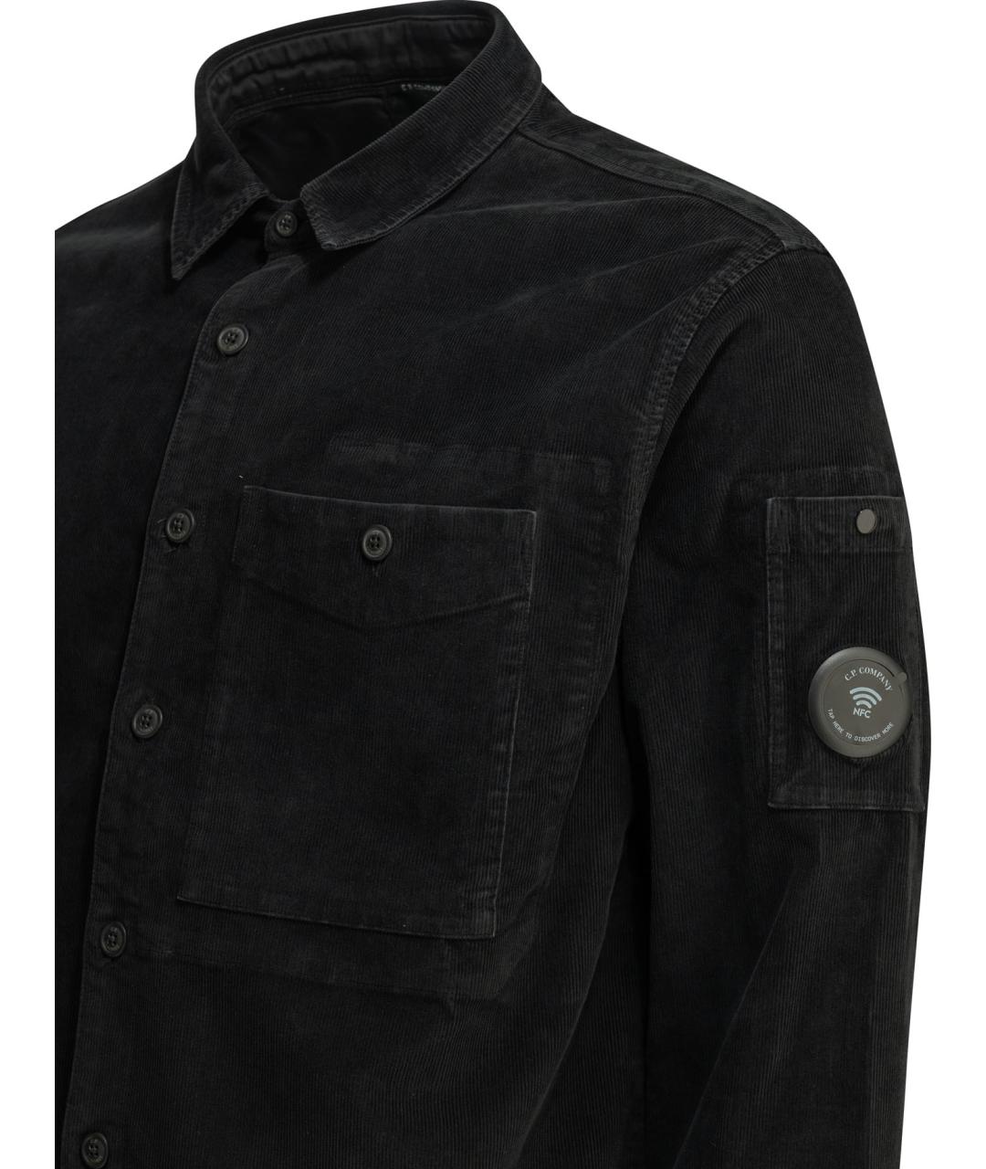 CP COMPANY Черная хлопковая куртка, фото 4