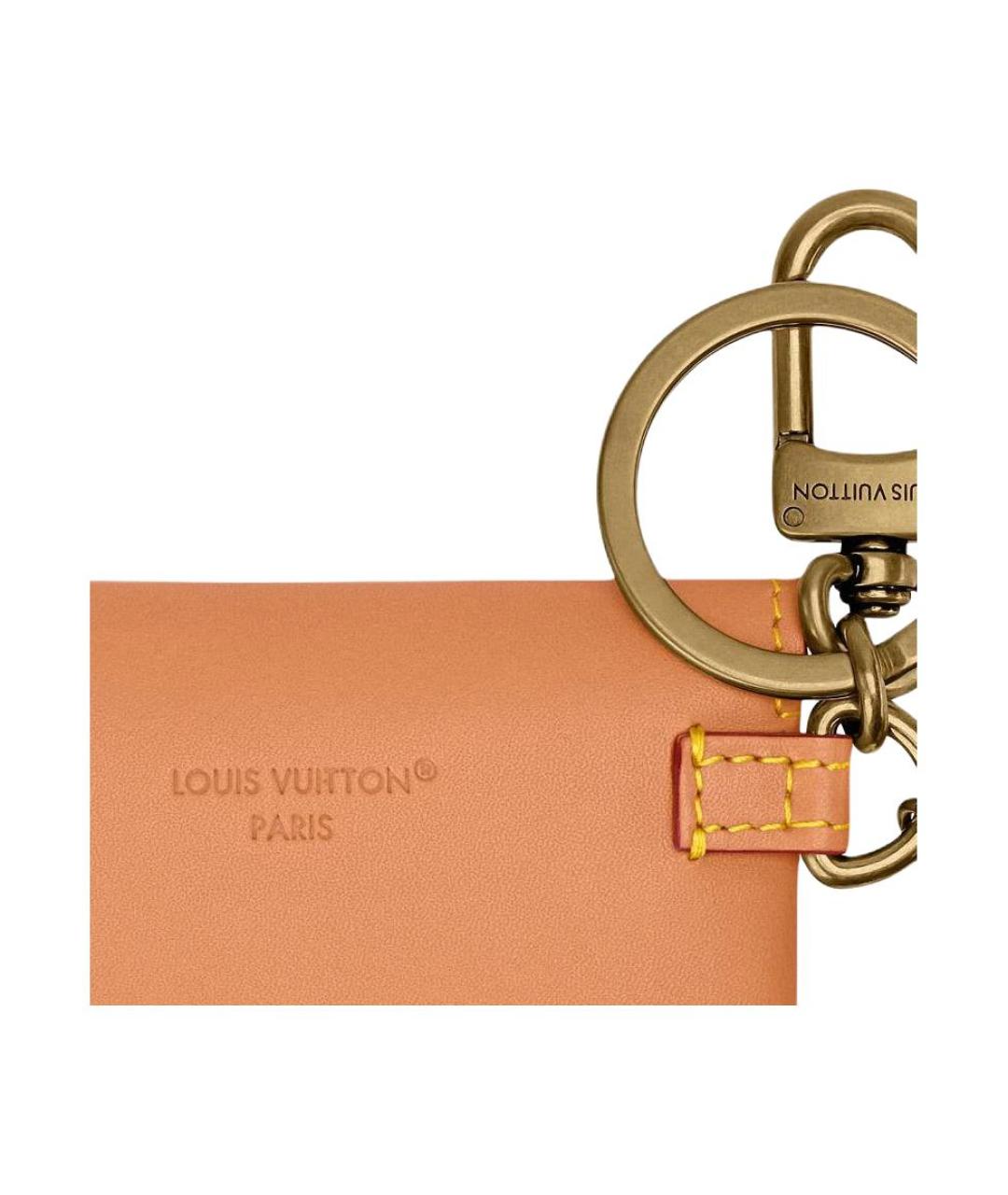 LOUIS VUITTON Коричневый кардхолдер, фото 4