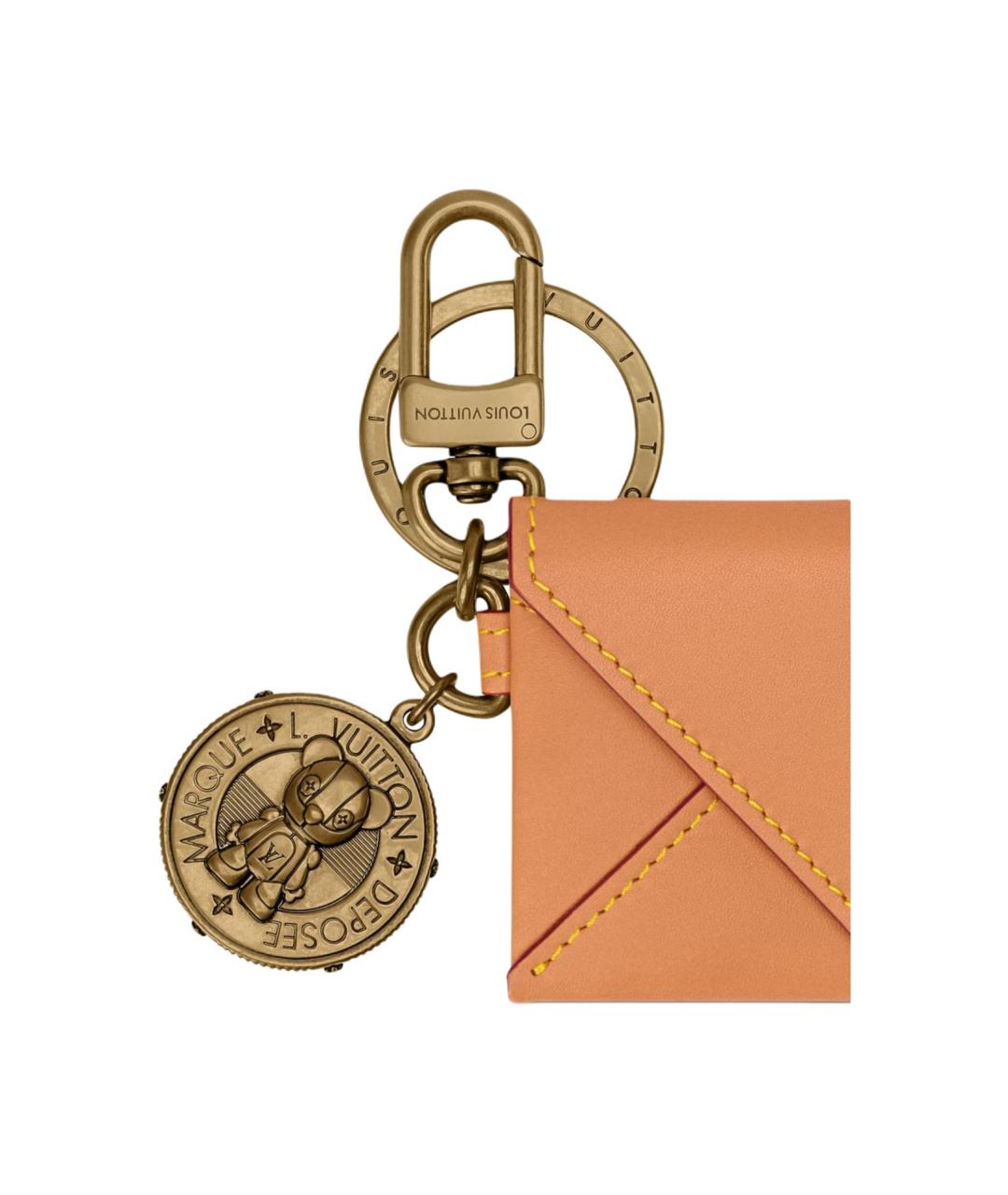 LOUIS VUITTON Коричневый кардхолдер, фото 3