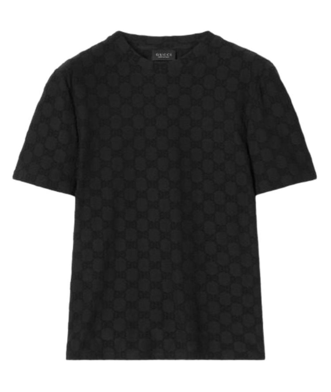 GUCCI Черная футболка, фото 2