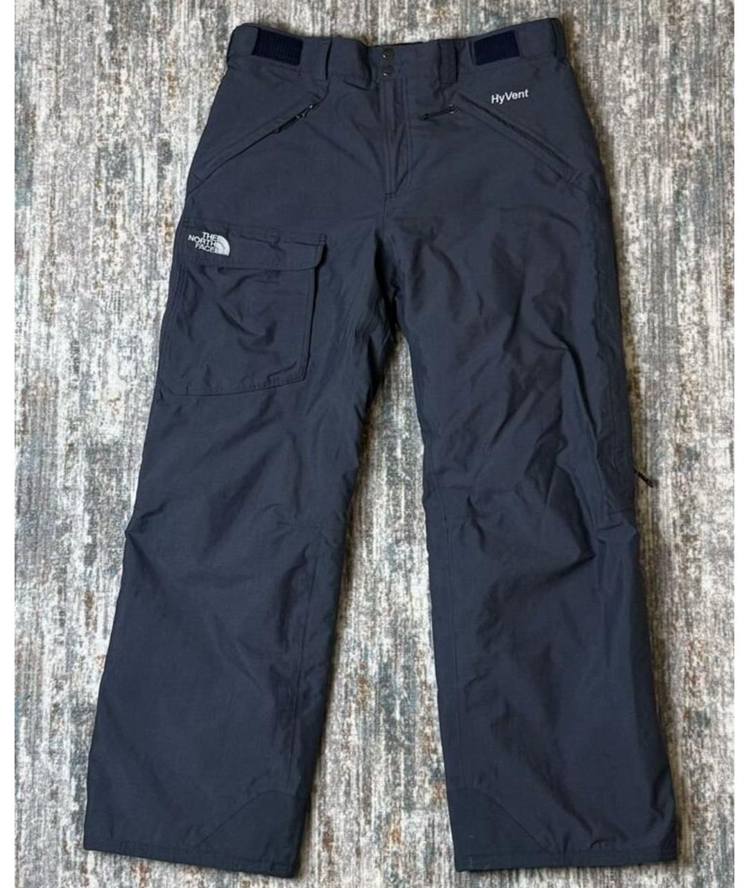 THE NORTH FACE Серые нейлоновые повседневные брюки, фото 9