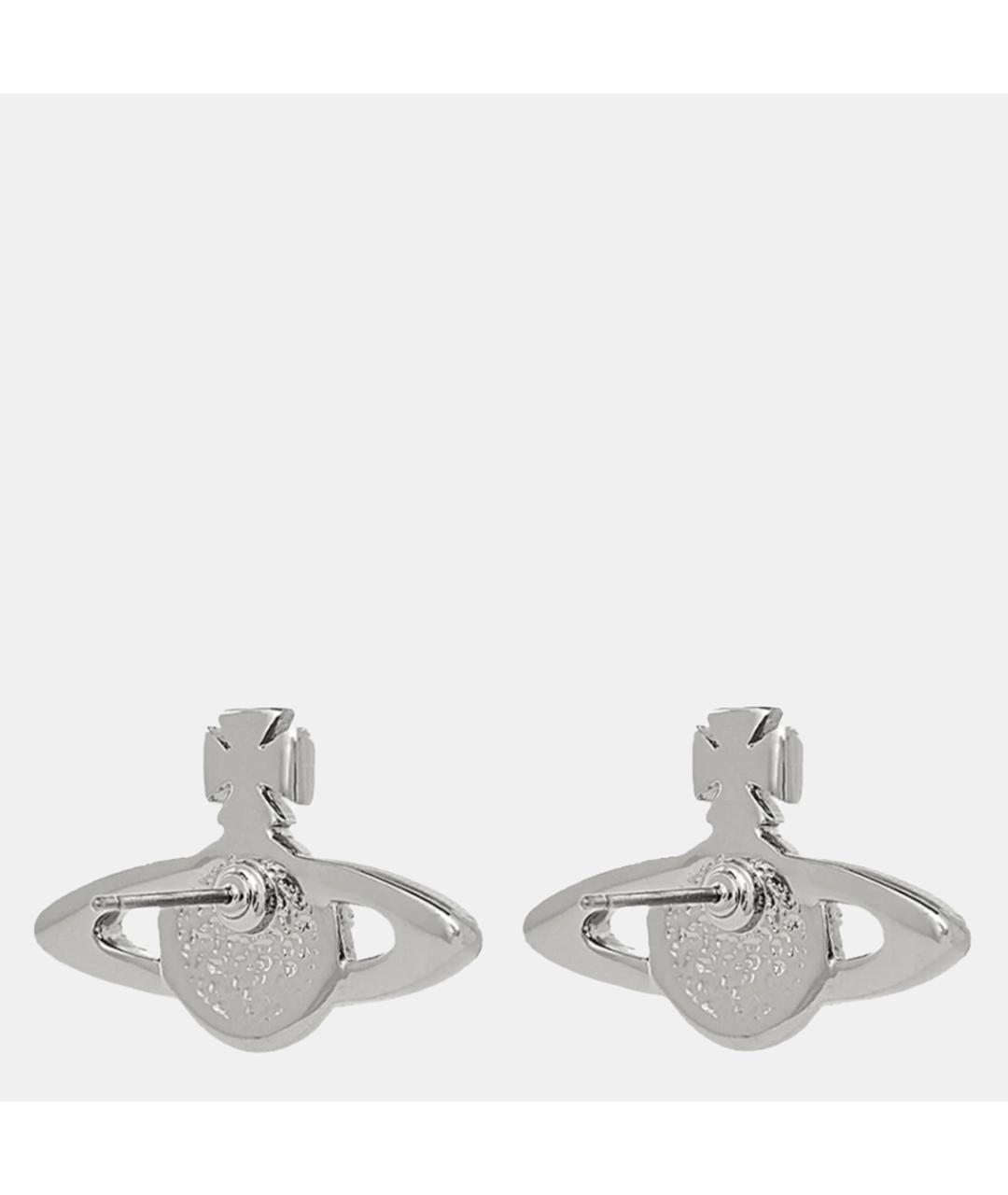 VIVIENNE WESTWOOD Серебряные металлические серьги, фото 2