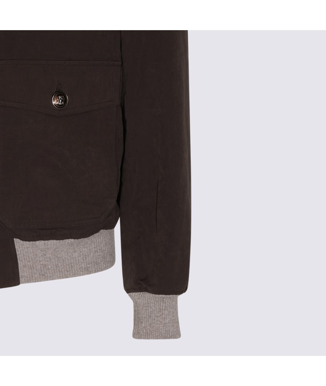 BRUNELLO CUCINELLI Коричневая куртка, фото 3
