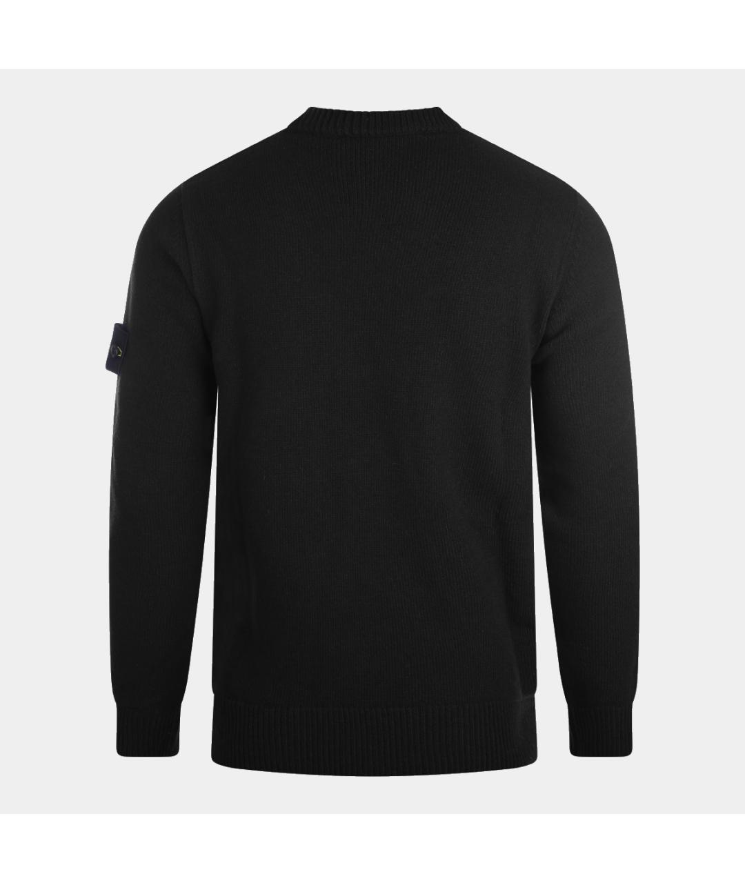STONE ISLAND Черный джемпер / свитер, фото 2