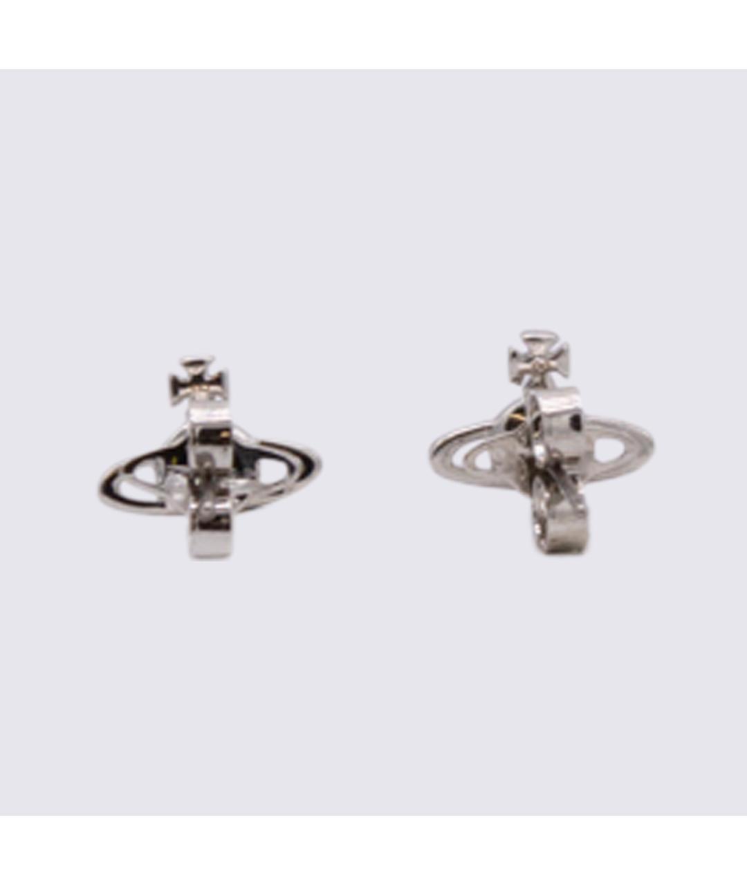 VIVIENNE WESTWOOD Серебряные металлические серьги, фото 2