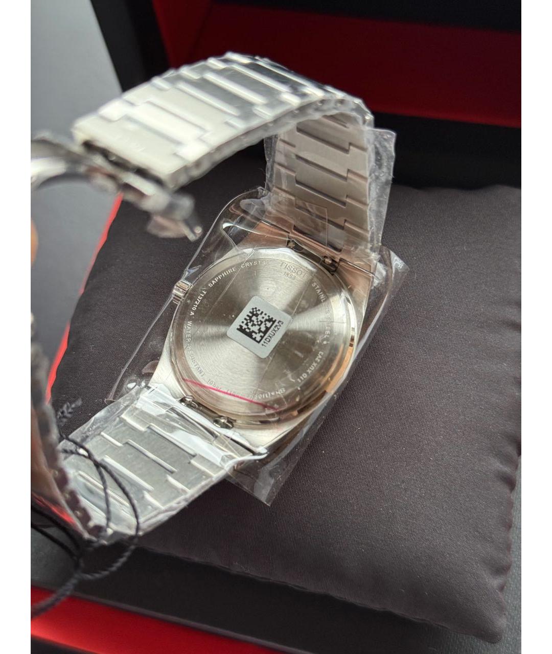 TISSOT Зеленые стальные часы, фото 5