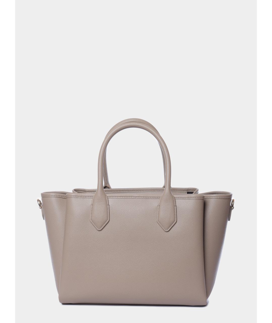EMPORIO ARMANI Бежевая сумка через плечо из искусственной кожи, фото 4