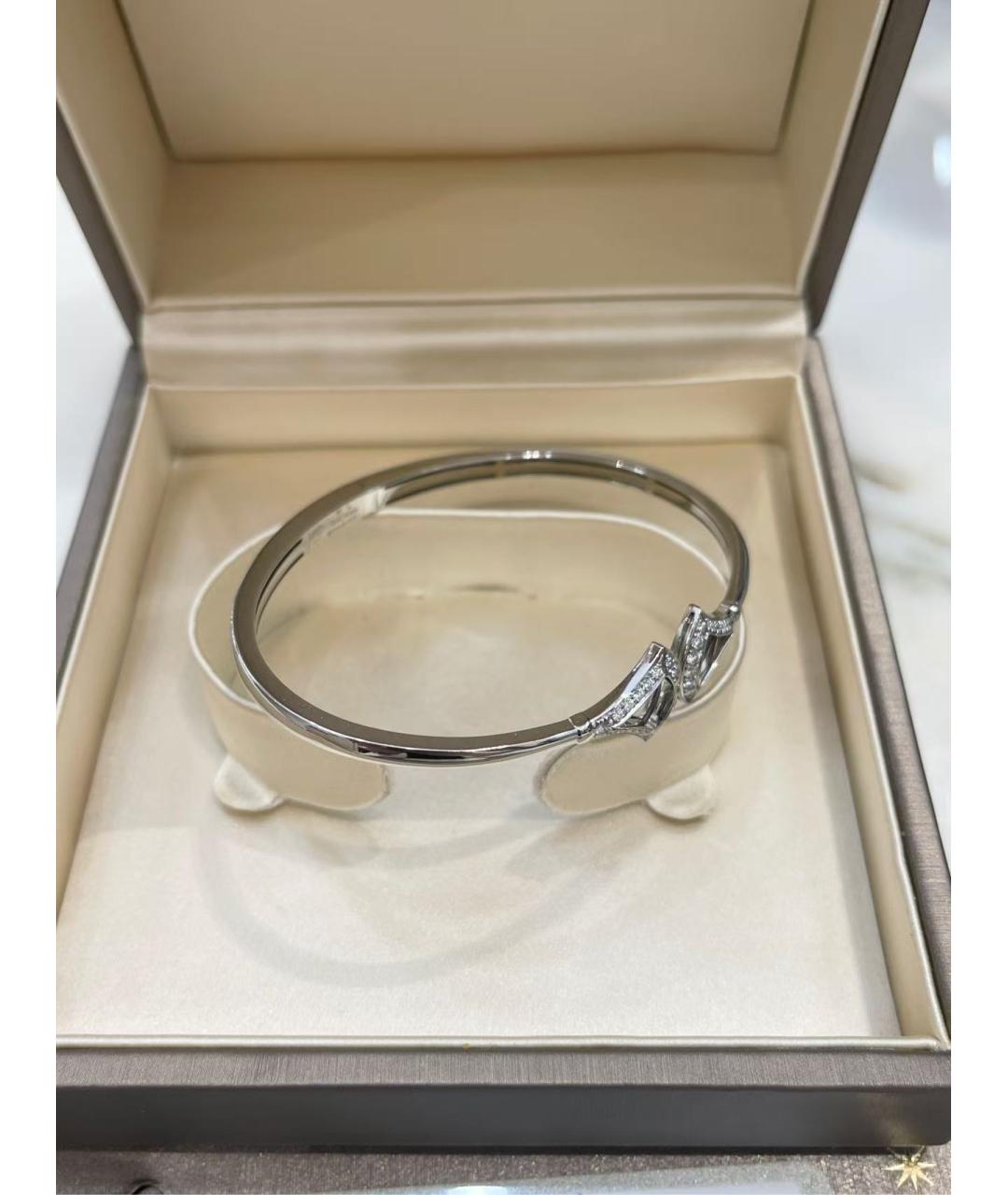 BVLGARI Серебряный браслет из белого золота, фото 3