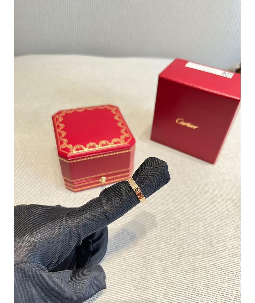 CARTIER Золотое кольцо из розового золота, фото 4