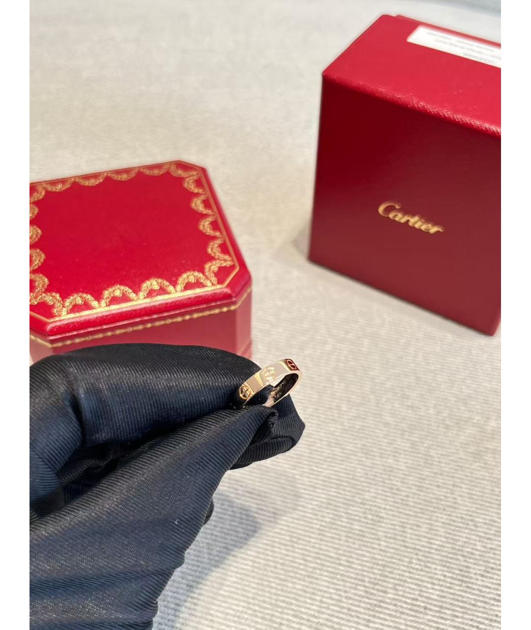 CARTIER Золотое кольцо из розового золота, фото 3