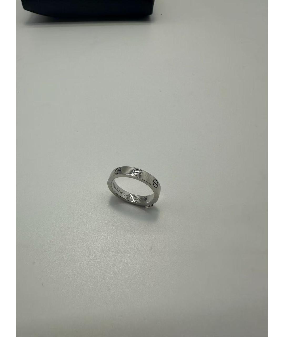 CARTIER Серебряное кольцо из белого золота, фото 4