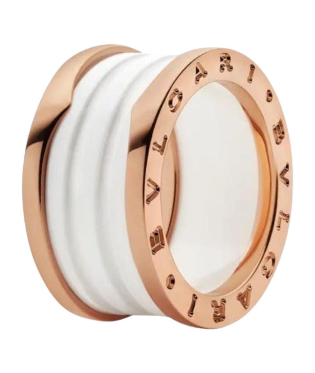 BVLGARI Золотое кольцо из розового золота, фото 1