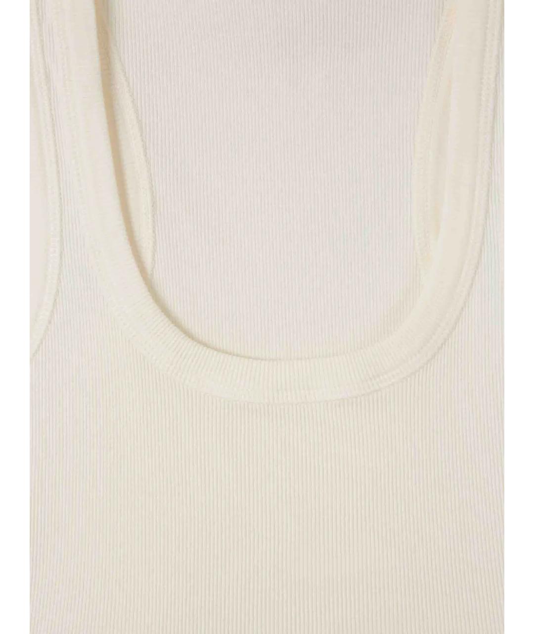 JACQUEMUS Белая майка, фото 3