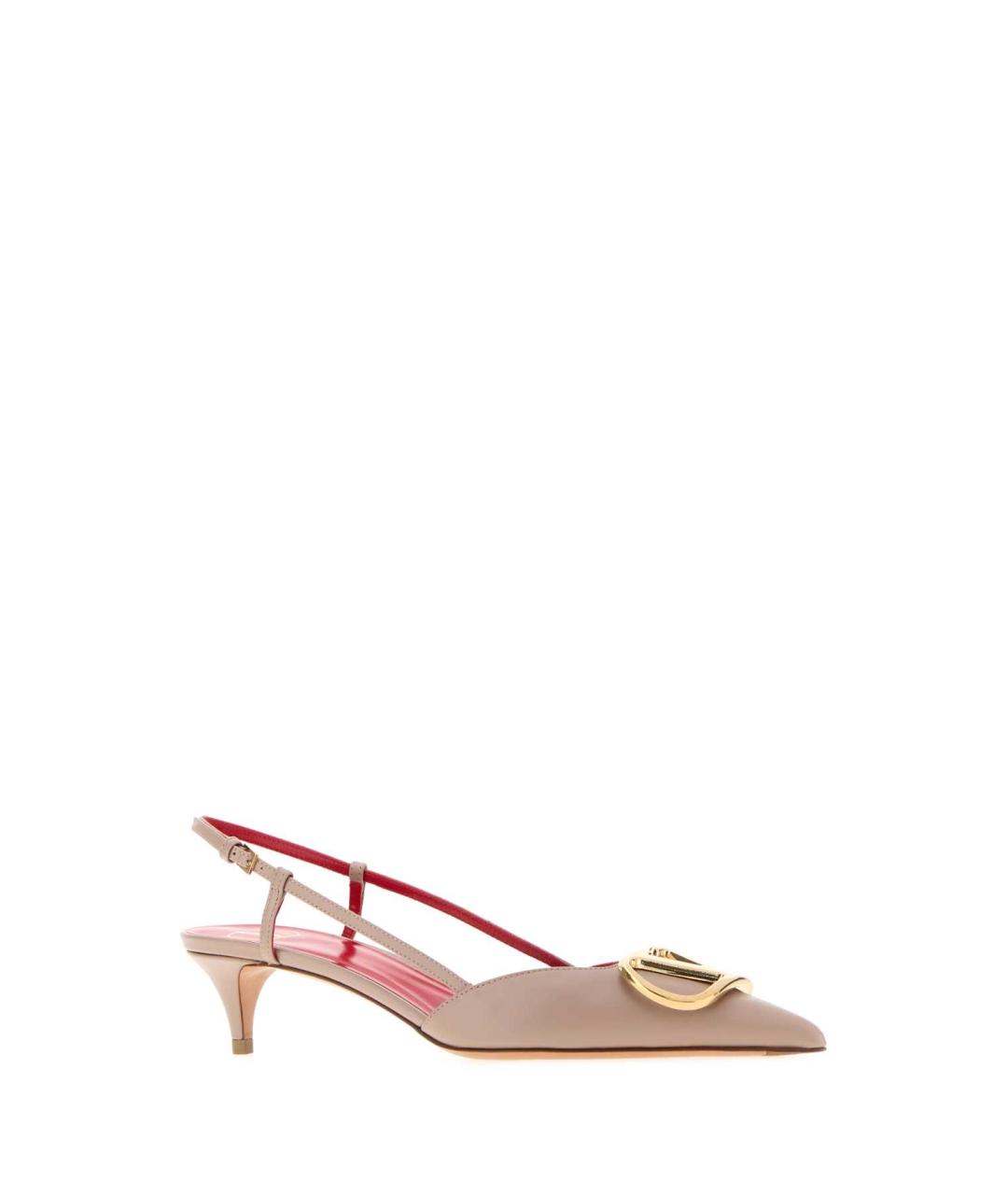 VALENTINO Розовые кожаные туфли, фото 2