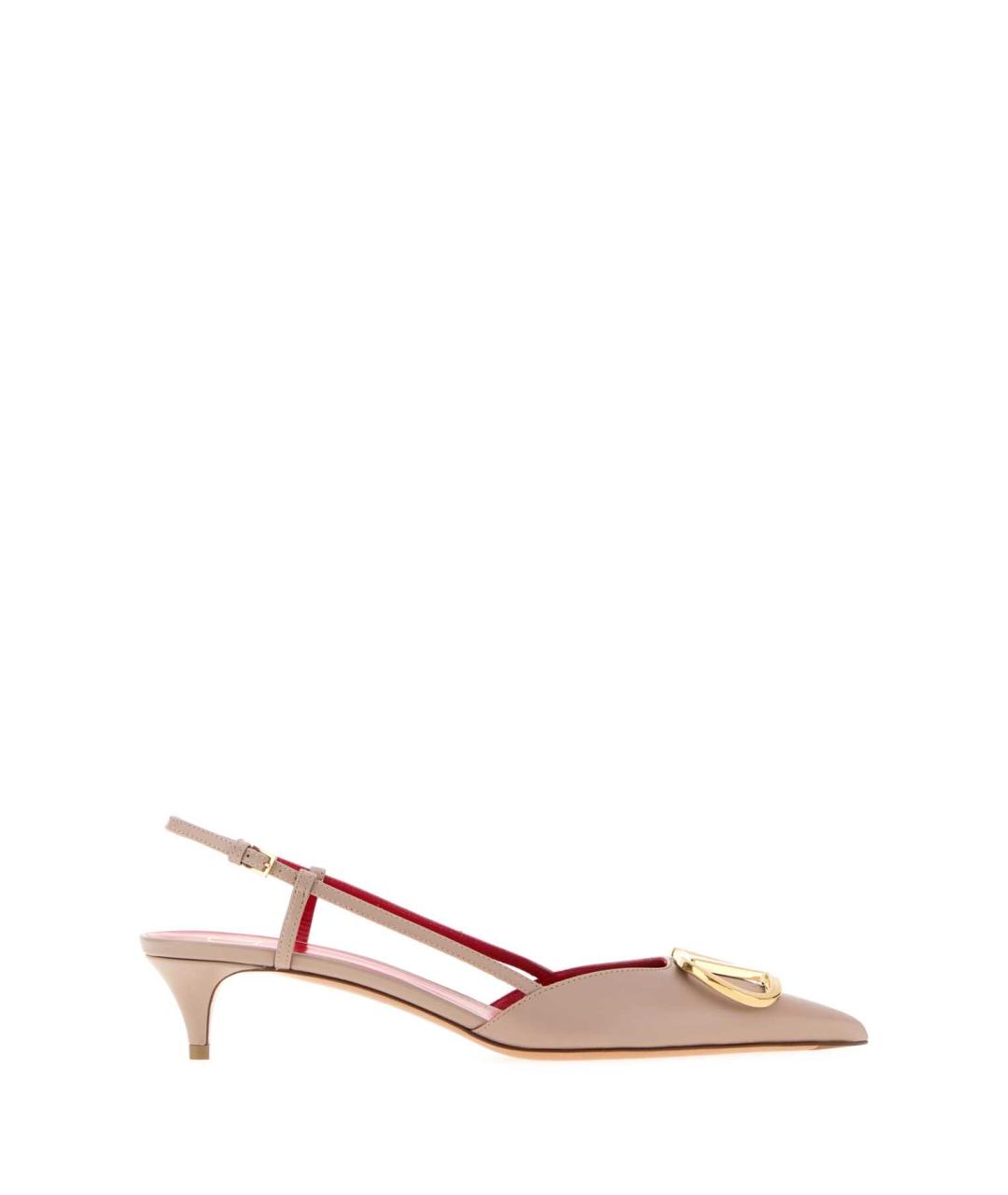 VALENTINO Розовые кожаные туфли, фото 1