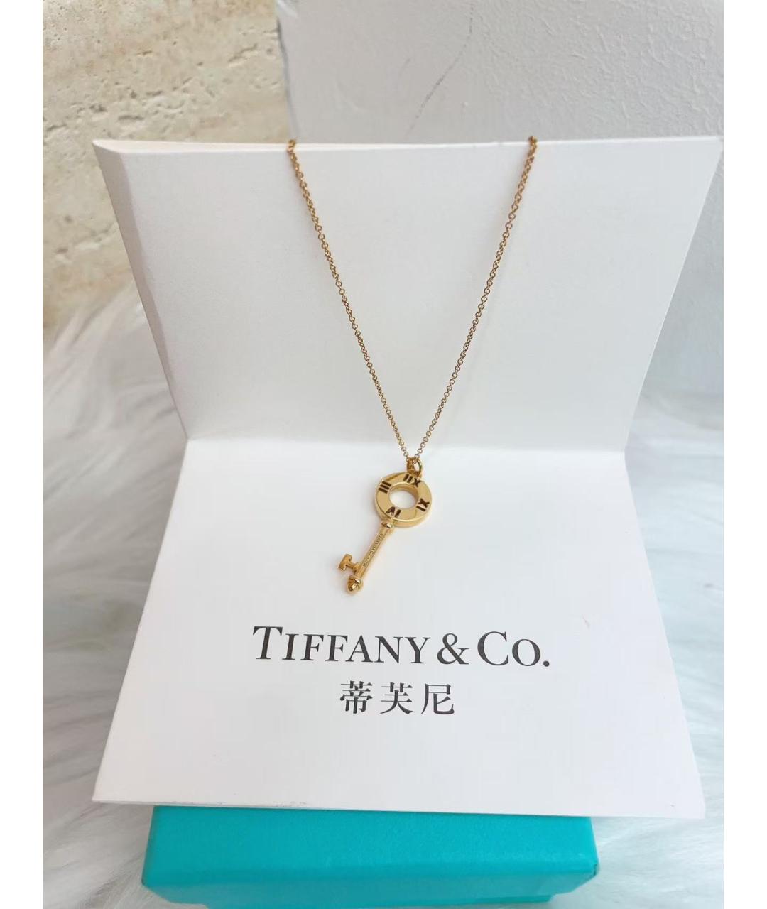 TIFFANY&CO Золотое колье из розового золота, фото 3