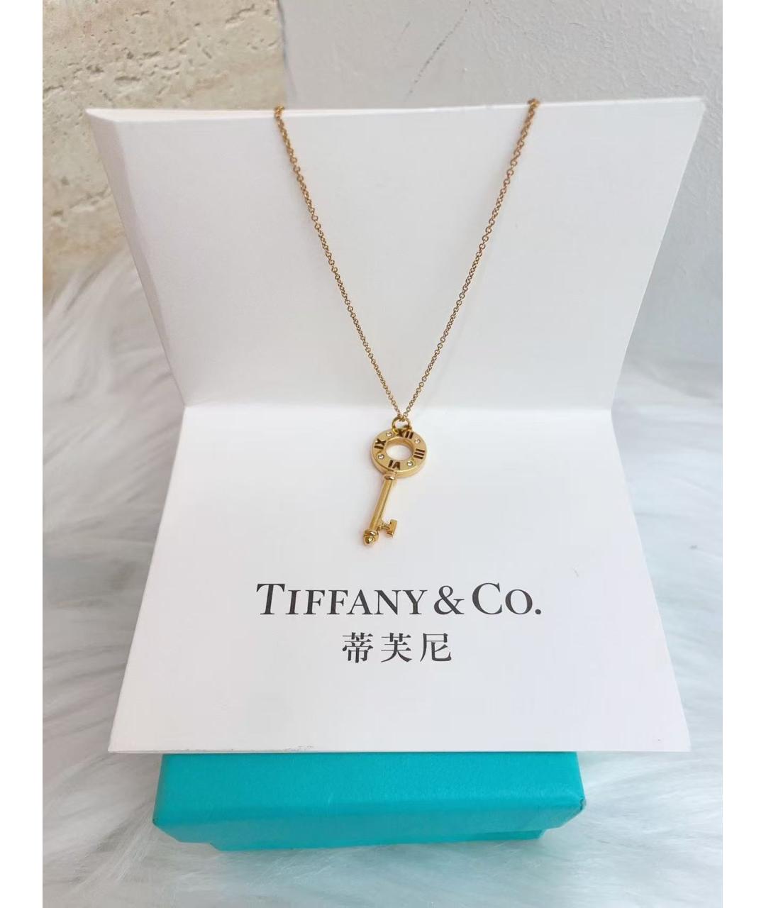 TIFFANY&CO Золотое колье из розового золота, фото 2