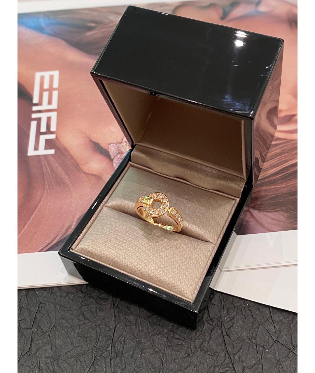 BVLGARI Золотое кольцо из розового золота, фото 7