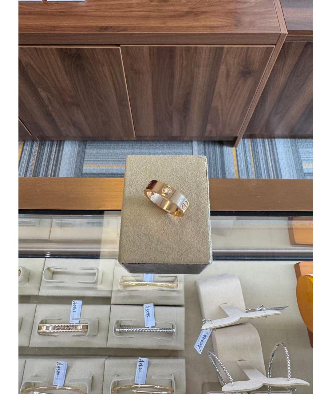 CARTIER Золотое кольцо из розового золота, фото 3