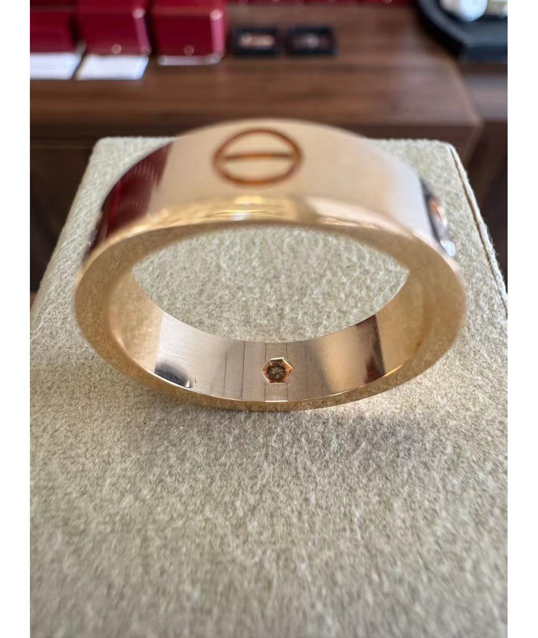 CARTIER Золотое кольцо из розового золота, фото 4