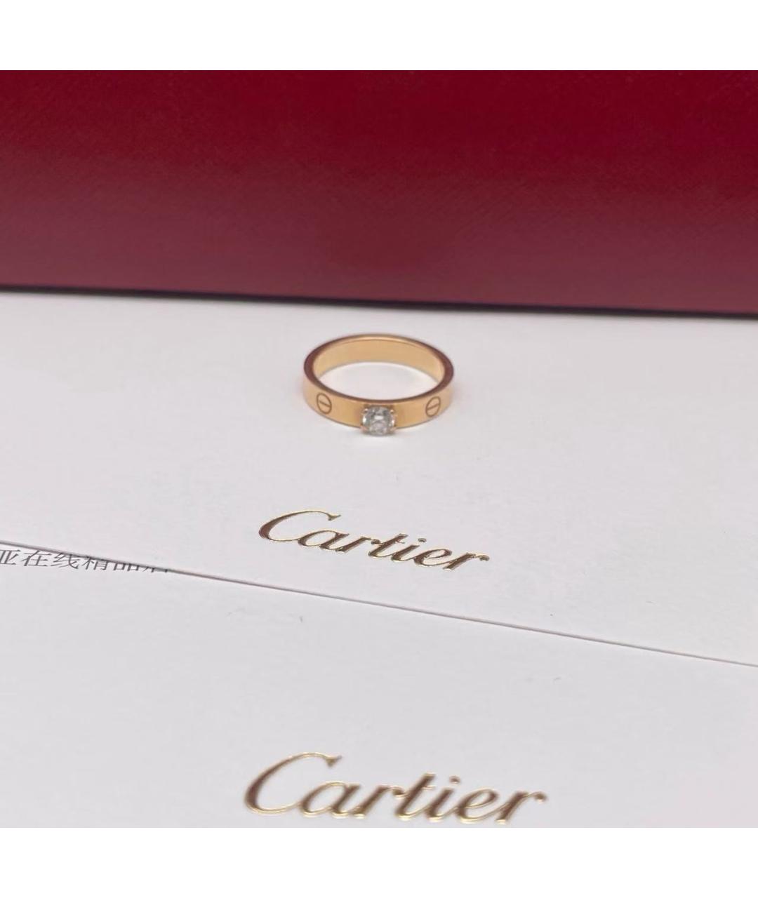 CARTIER Золотое кольцо из розового золота, фото 3