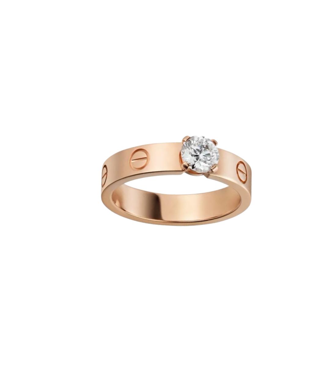 CARTIER Золотое кольцо из розового золота, фото 4