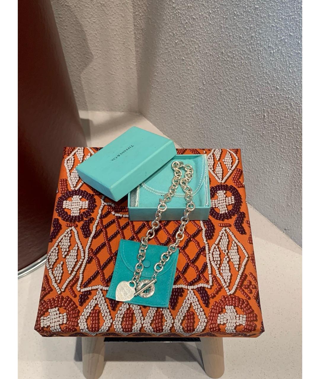TIFFANY&CO Серебряное серебряное колье, фото 2