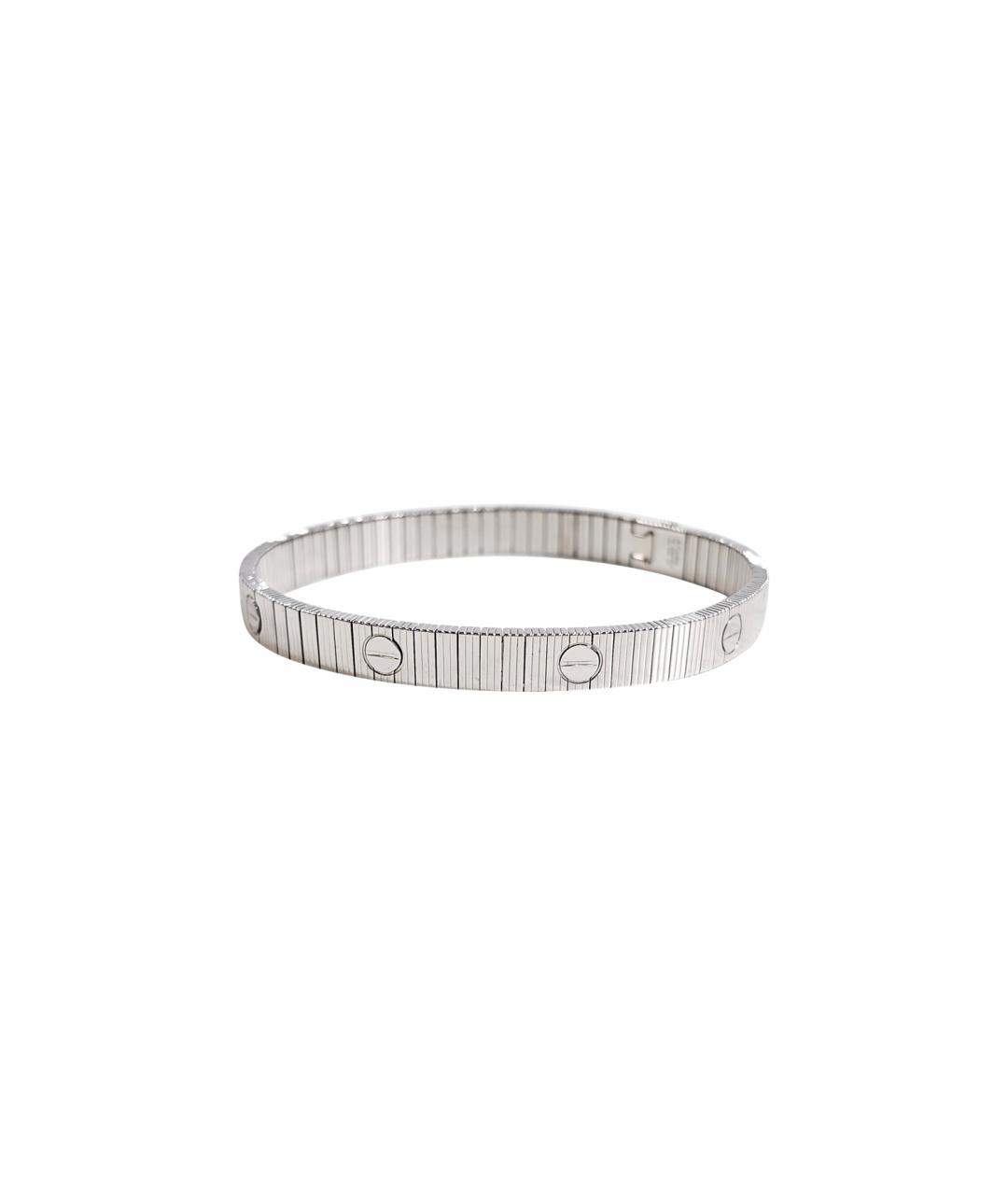 CARTIER Серебряный браслет из белого золота, фото 1