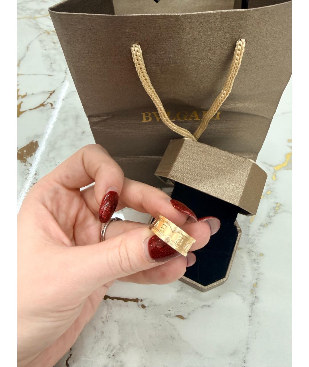 BVLGARI Желтое кольцо из желтого золота, фото 4