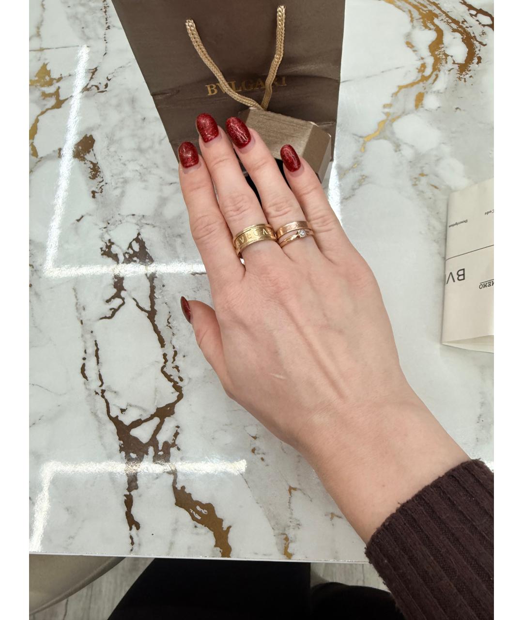 BVLGARI Желтое кольцо из желтого золота, фото 3